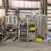 10BBL مخصص الدمل سترة البخار ساخنة الصناعية المستخدمة آلة صنع البيرة / خط للبيع