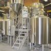 10BBL التجارية المستخدمة الفولاذ المقاوم للصدأ معزول بيرة بيرة نظام Saccharifying في EURO